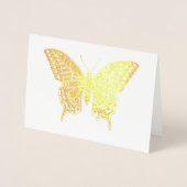 Carte Dorée Personnalisé (Devant)