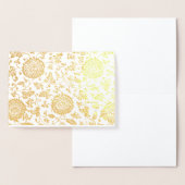 Carte Dorée Personnalisé (Affichage)