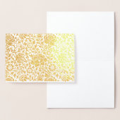 Carte Dorée Personnalisé (Affichage)