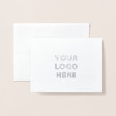 Carte Dorée Personnaliser ou Customiser (Devant avec enveloppe)