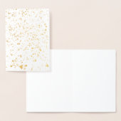 Carte Dorée Pièces d'or subtil / feuille d'argent (Affichage)