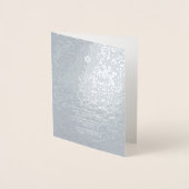 Carte Dorée PixDezines Bat mitzvah Argent+Police moderne (Devant)