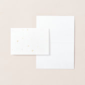 Carte Dorée points peints à la main (Affichage)