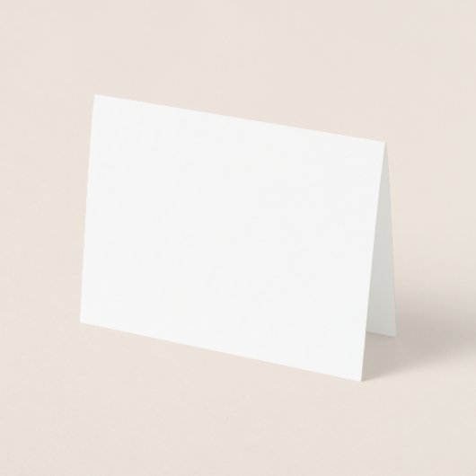 Carte Dorée pois peints à la main (Devant)
