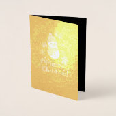 Carte Dorée Porte-clés (Devant)