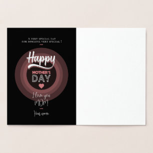 Carte Dorée Pour quelqu'un de très spécial