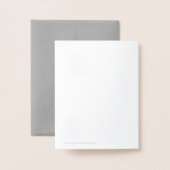 Carte Dorée Quelque Chose De Nouveau Emprunté Et Bleu (Derrière avec enveloppe)