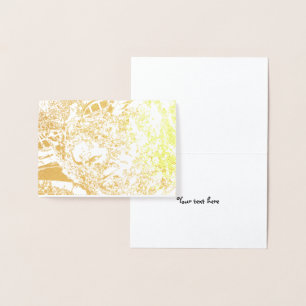 Carte Dorée Regarde D'Amour