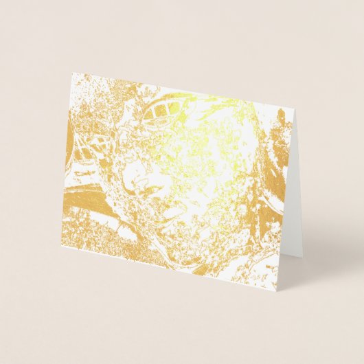 Carte Dorée Regarde D'Amour (Devant)