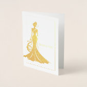 Carte Dorée Reine du Pageant (Devant)