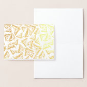 Carte Dorée Remarque sur les papillons (Affichage)