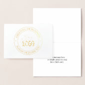 Carte Dorée Remplacement et personnalisation faciles du logo (Affichage)