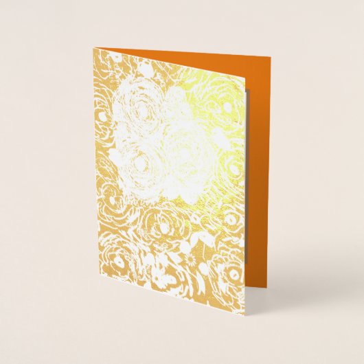 Carte Dorée Rosas (Devant)