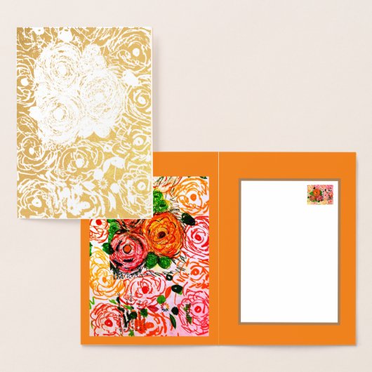 Carte Dorée Rosas (Affichage)