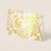 Carte Dorée Rose (Devant)