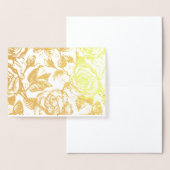 Carte Dorée Rose (Affichage)