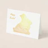 Carte Dorée Roti Tussock Bunny (Devant)