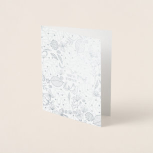 Carte Dorée Salutation de flacons bio