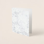 Carte Dorée Salutation de flacons bio (Devant)