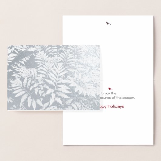 Carte Dorée Salutations de vacances (Affichage)