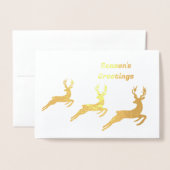 Carte Dorée Sauter hors de 2020 ! (Devant avec enveloppe)