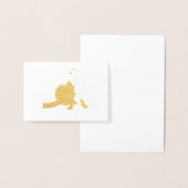 Carte Dorée Scratching fox (Affichage)