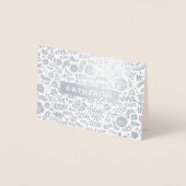 Carte Dorée Serez-vous ma servante d'honneur ? Floral rose pâl (Devant)