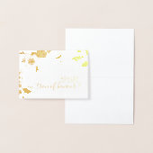 Carte Dorée Serez-vous mon maître d'honneur Personnalisé (Affichage)