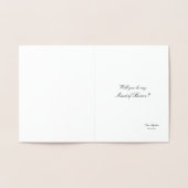 Carte Dorée Sis Let's Do This- Fun Bridesmaid ou une servante  (Intérieur)