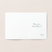 Carte Dorée Sis Let's Do This- Fun Bridesmaid ou une servante (Intérieur)