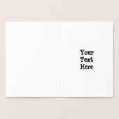 Carte Dorée Snowflakes Thème Netball Noël (Intérieur)