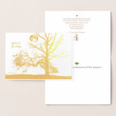 Carte Dorée Solstice d'hiver : Prospect Park, NY—vacances (Affichage)