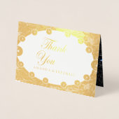 Carte Dorée Sphères de marbre blanc et noir opulent (Devant)