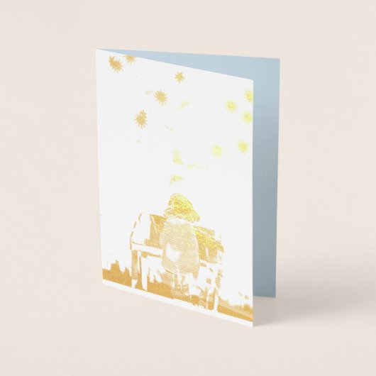 Carte Dorée stargazer (Devant)