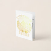 Carte Dorée Stockholm Suède (Devant)