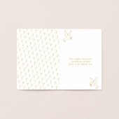 Carte Dorée Sympathie croisée élégante (Intérieur)