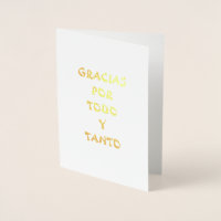 Tarjeta de agradecimiento