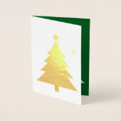 Carte Dorée Three Cats Photos, Personalized Christmas (Devant)