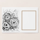 Carte Dorée Trois Rosas (Intérieur)