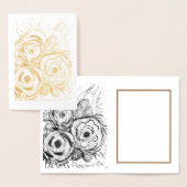 Carte Dorée Trois Rosas (Affichage)