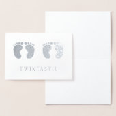 Carte Dorée Twins Twintastic Funny Silver (Affichage)
