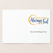 Carte Dorée Une fois un Fed, toujours un Fed (Intérieur)