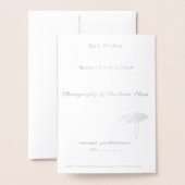 Carte Dorée Vacances et plaisirs simples (Derrière avec enveloppe)