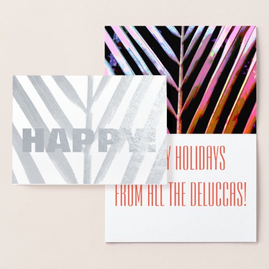 Carte Dorée Voeux heureux (Affichage)