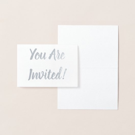 Carte Dorée Vous Êtes Invités ! (Affichage)