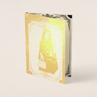 Carte Dorée Watercolor Blue Gold Marble Agate Graduation Party