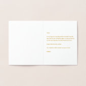 Carte Dorée You Spark Joy For Me Saint-Valentin (Intérieur)