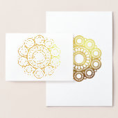 Carte Dorée Zeeuwse Knop - Gold Foilcard (Affichage)