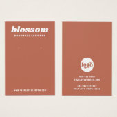 Carte d'oreille de la police de caractères rétro m (Devant & derrière)