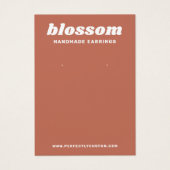 Carte d'oreille de la police de caractères rétro m (Devant)